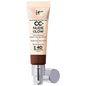 CC+ Nude Glow Lightweight Foundation + Glow Serum with SPF 40 and Niacinamide - Color-Correcting, Brightening, and Hydrating Liquid Foundation