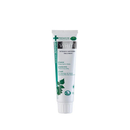 Dentiste Natural White Toothpaste for a Brighter Smile - 100g, Natural Ingredients, Whitening Properties