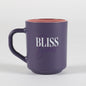 Rakle Purple Glass Mug: Stylish Decorative Coffee & Tea Cup | Unique Design, Long-Lasting