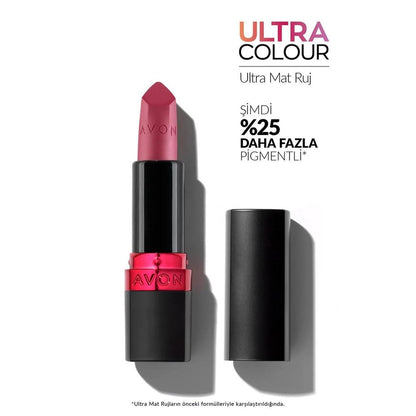 Avon Ultra Matte Lipstick in Mauve Matters 3.6g
