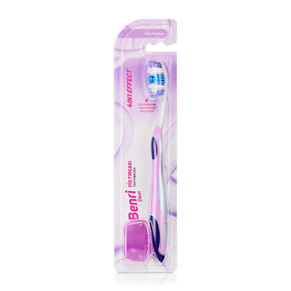 Benri Dent 4 in 1 Effect Toothbrush for Adults - Electric Toothbrush Alternative with Advanced Oral Hygiene Features