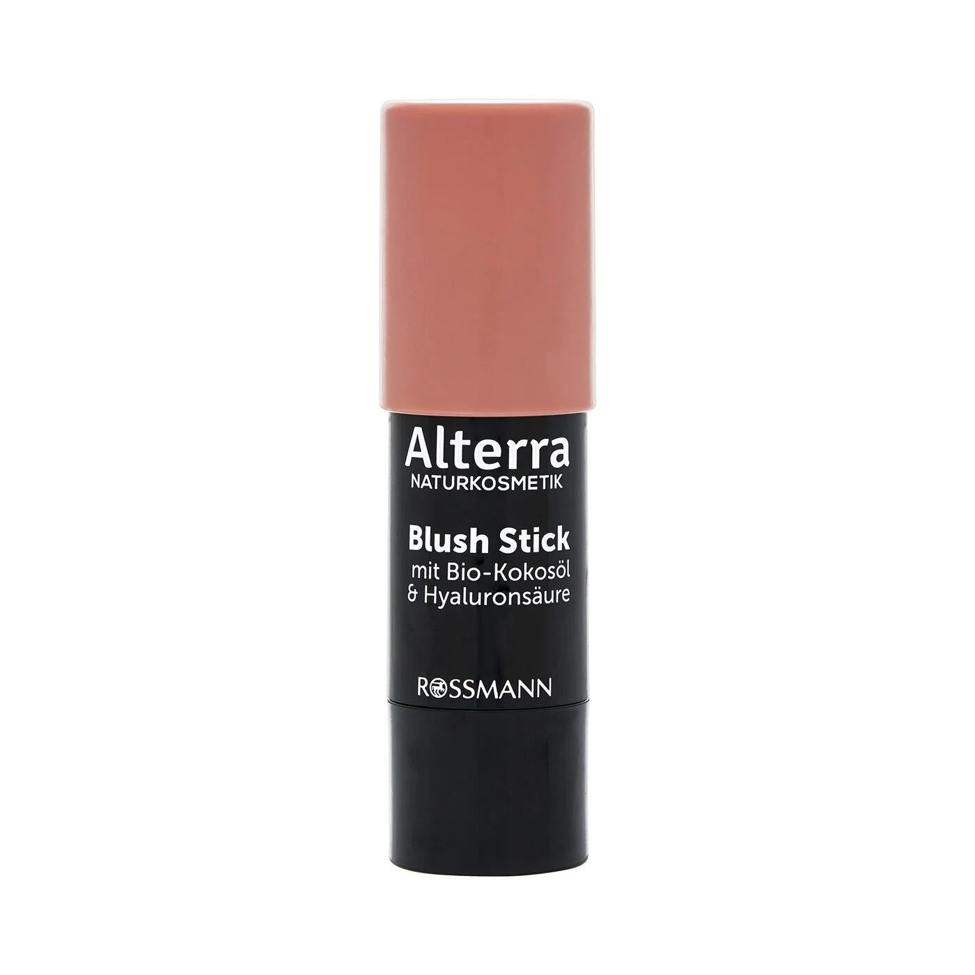 Alterra Blush Stick No 01 Peachy Glow for Radiant Cheeks 6.4g