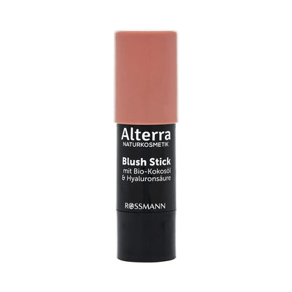 Alterra Blush Stick No 01 Peachy Glow for Radiant Cheeks 6.4g