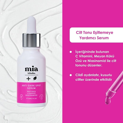 Mia Klinika Anti-Spot Serum for Skin Toning - Brightens, Evens Tone, 30ml