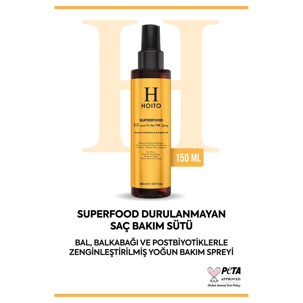 Hoito Superfood Honey & Pumpkin Seed Hair Milk 150 ml