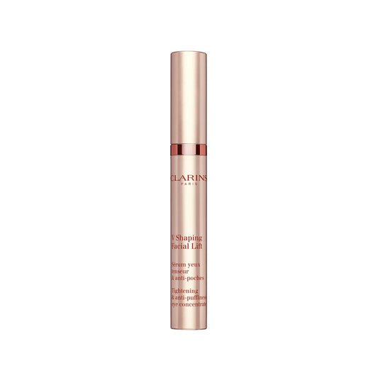 Clarins V Shaping Facial Lift Eye Concentrate: Firming, Lifting, Anti-Aging Facial Eye Serum for Wrinkles & Sculpted Look - 15ml