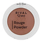Rival Loves Me Vegan Blush No:05 Light Toffee - Dermatologically Tested, Compact Makeup for Cheekbones
