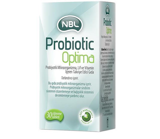 NBL Probiotic Optima: 30 Tablets for Digestive Health & Immune Support - Potent Probiotic Supplement