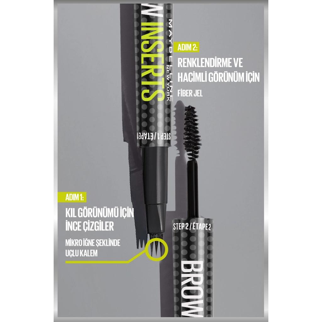 Maybelline New York Brow Play Double-Ended Brow Pencil 02 Soft Brown