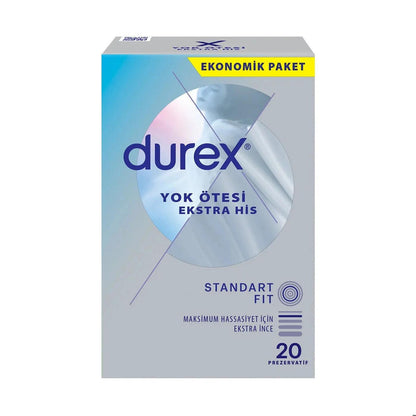 Durex Invisible Extra Sensitive Condoms 20-Pack