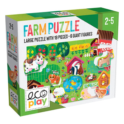 Headu Ecoplay Shaped Puzzle Sea for Kids - Educational Toy for Children Aged 2-5 Years