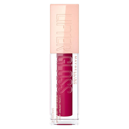 Maybelline Lifter Gloss Moisturizing Lip Gloss with Hyaluronic Acid - Non-Sticky, Lifting Effect, 025 Taffy