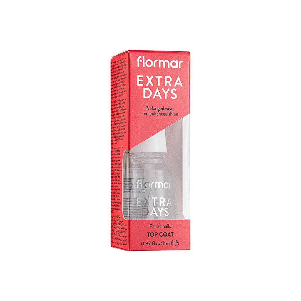 Flormar Extra Days Long-Wear Top Coat Nail Polish 000