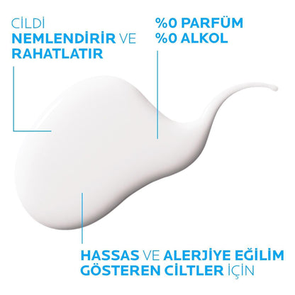 La Roche Posay Toleriane Dermallargo Fluide Nemlendirici Moisturizing Cream - Fragrance-Free, Hypoallergenic, 1.35 fl oz