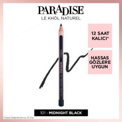 Loreal Paris Le Khol Eyeliner - Midnight Black