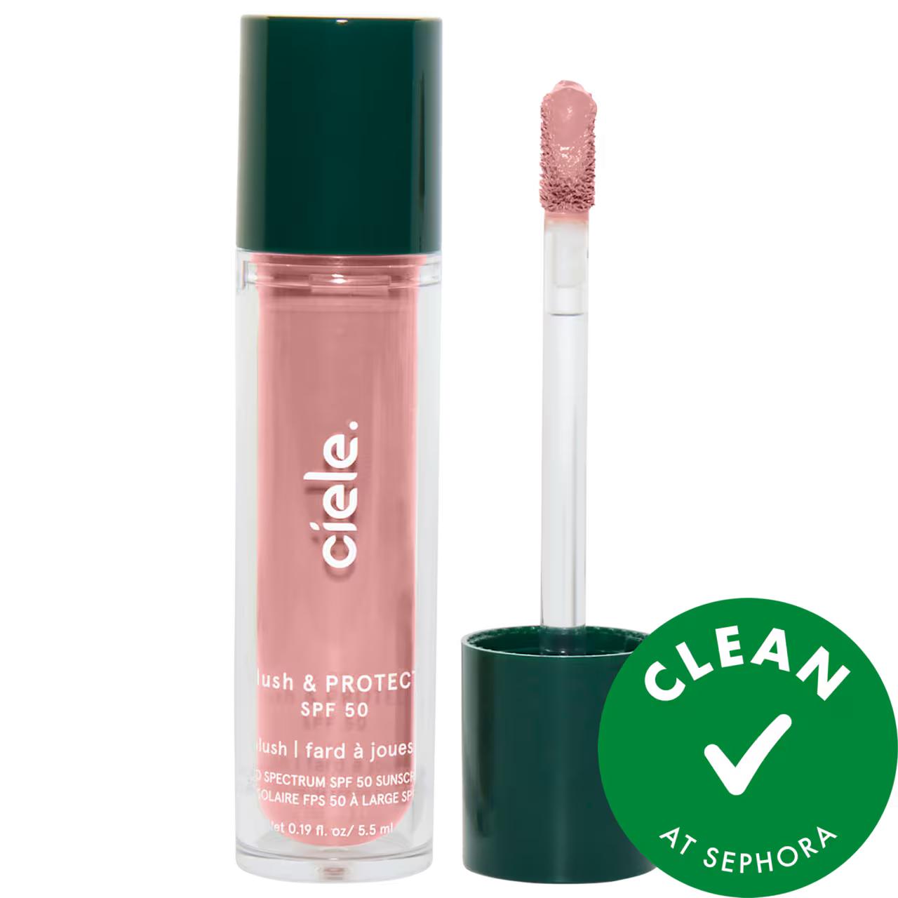 blush & PROTECT - SPF 50+ Liquid Blush for Radiant Cheeks - Vegan, Cruelty-Free, Hydrating Formula