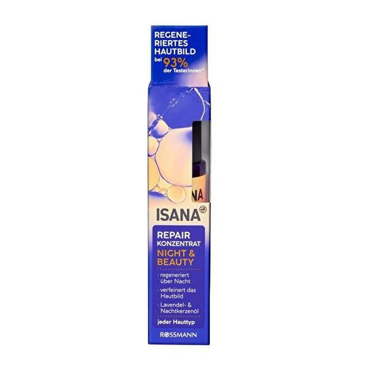 Isana Face Serum - Natural Skincare, Vegan, Moisturizing Serum for All Skin Types