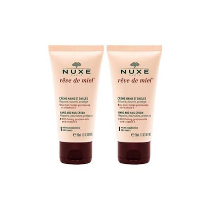 Nuxe Reve de Miel Hand Cream - Nourishing & Protective Hand Care for Dry Hands