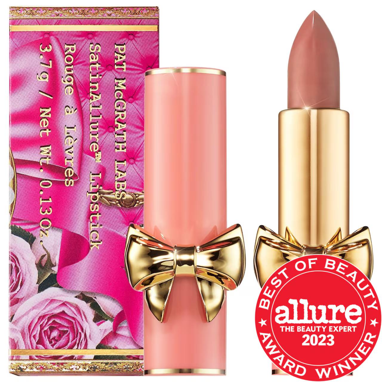SatinAllure&trade; Hydrating Satin Lipstick with Botanical Collagen - Paraben-Free, Sulfate-Free Cosmetics