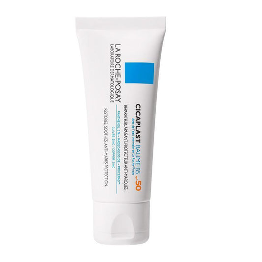 La Roche Posay Cicaplast Baume B5 SPF50 Moisturizing Cream - Paraben-Free, Fragrance-Free, Soothing Cream for Damaged Skin