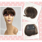 Unique 100% Human Hair Bang Hairpiece - Choose Color