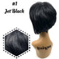 Unique 100% Human Hair Full Wig Style A9 - Choose Color