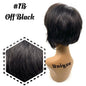 Unique 100% Human Hair Full Wig Style A9 - Choose Color