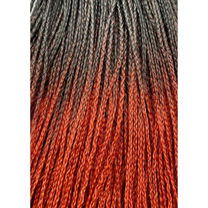 Unique Micro Braid 14" T1B Burgundy 100% Human Hair New With Tags