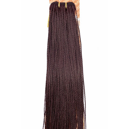Unique Micro Braid 14" T1B Burgundy 100% Human Hair New With Tags