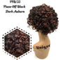 Unique 100% Human Hair Full Wig Style A3 - Choose Color