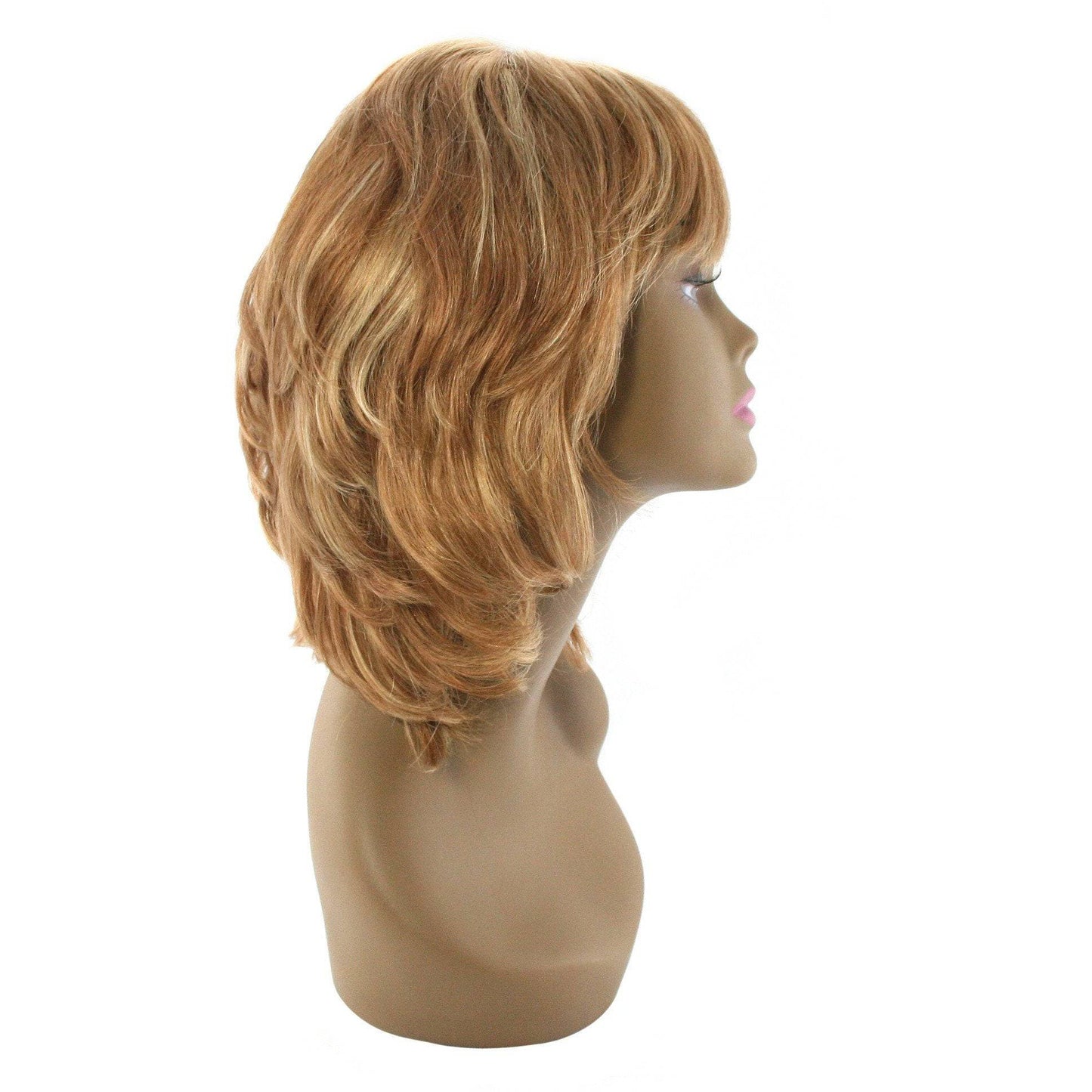 Unique 100% Human Hair Full Wig Style A4 - Choose Color