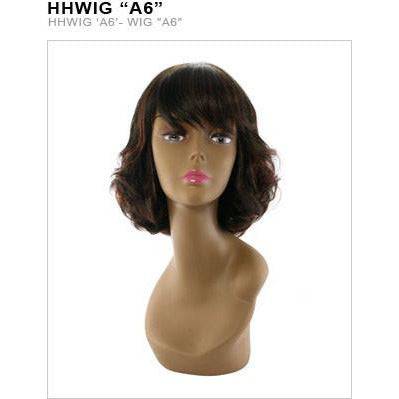 Unique 100% Human Hair Full Wig Style A6 - Choose Color