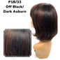 Unique's 100% Human Hair Full Wig Style A8 - Choose Color