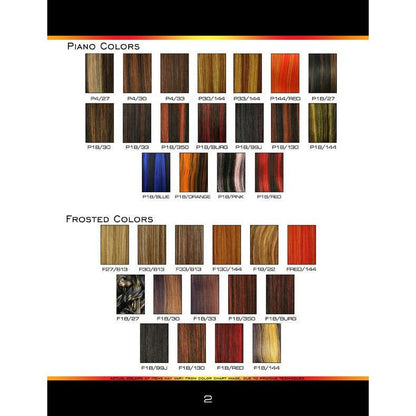 Unique 100% Human Hair Full Wig Style B - Choose Color