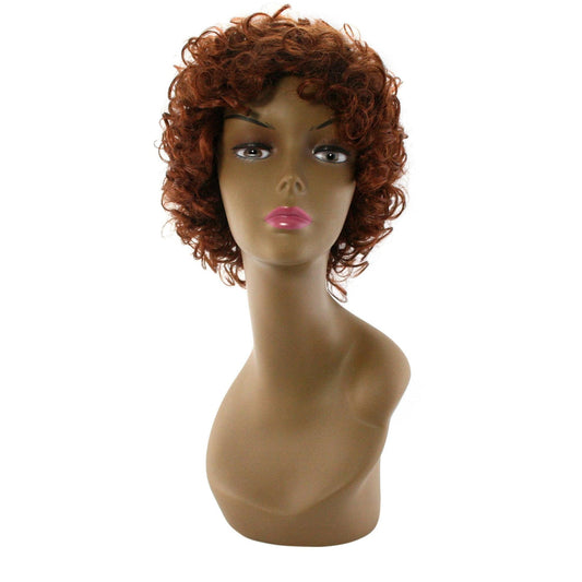 Unique 100% Human Hair Full Wig Style D Hairpiece - Choose Color