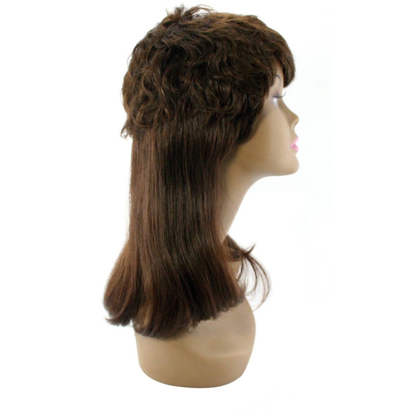 Unique 100% Human Hair Full Wig Style N Hairpiece - Choose Color