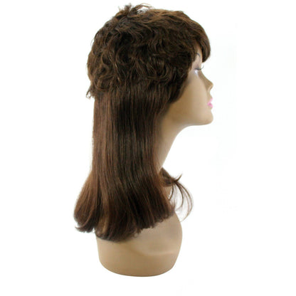 Unique 100% Human Hair Full Wig Style N Hairpiece - Choose Color