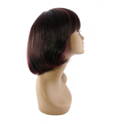 Unique 100% Human Hair Full Wig Style Q Hairpiece - Choose Color