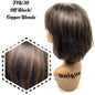 Unique 100% Human Hair Full Wig Style T Hairpiece - Choose Color
