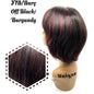 Unique 100% Human Hair Full Wig Style T Hairpiece - Choose Color