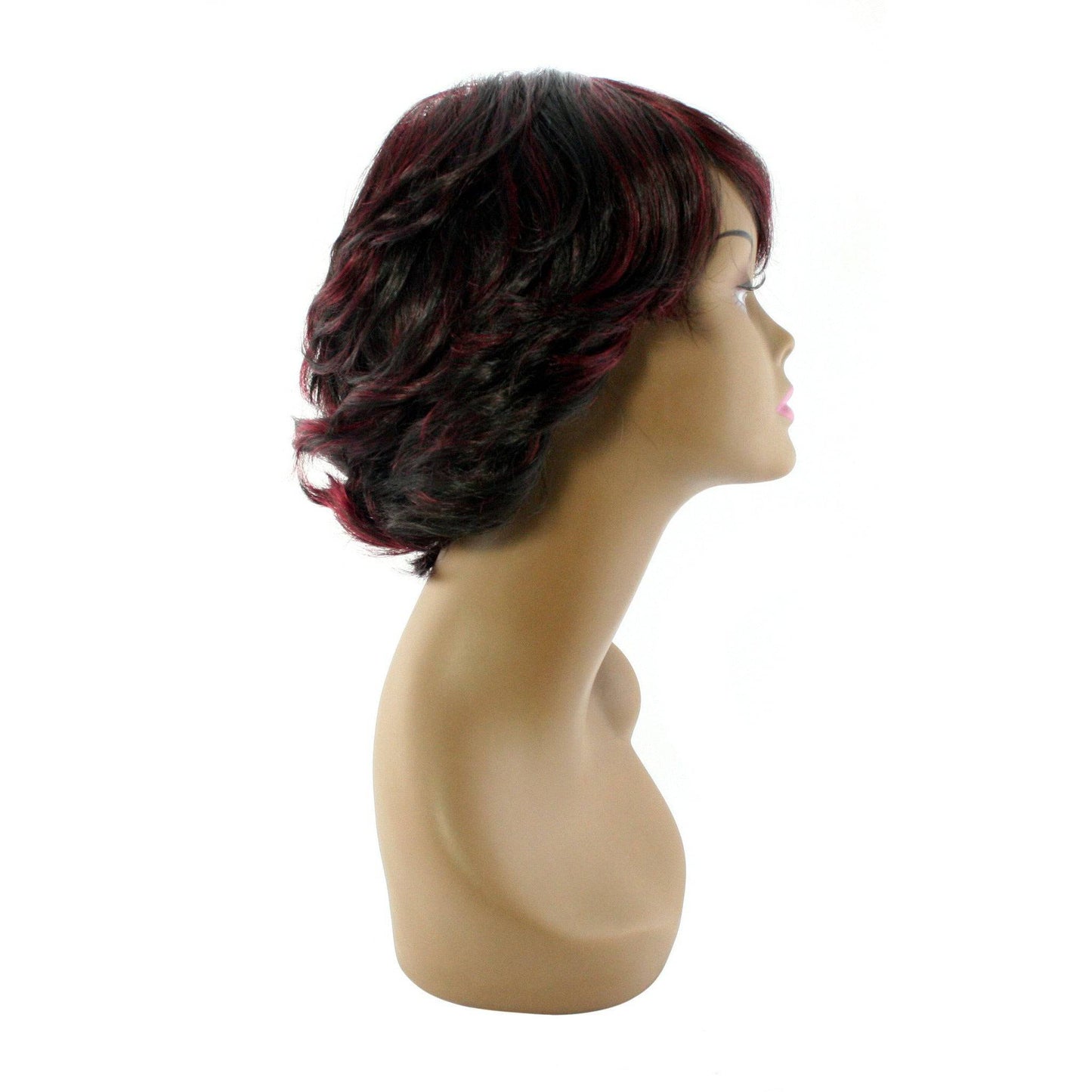 Unique 100% Human Hair Full Wig Style W - Choose Color