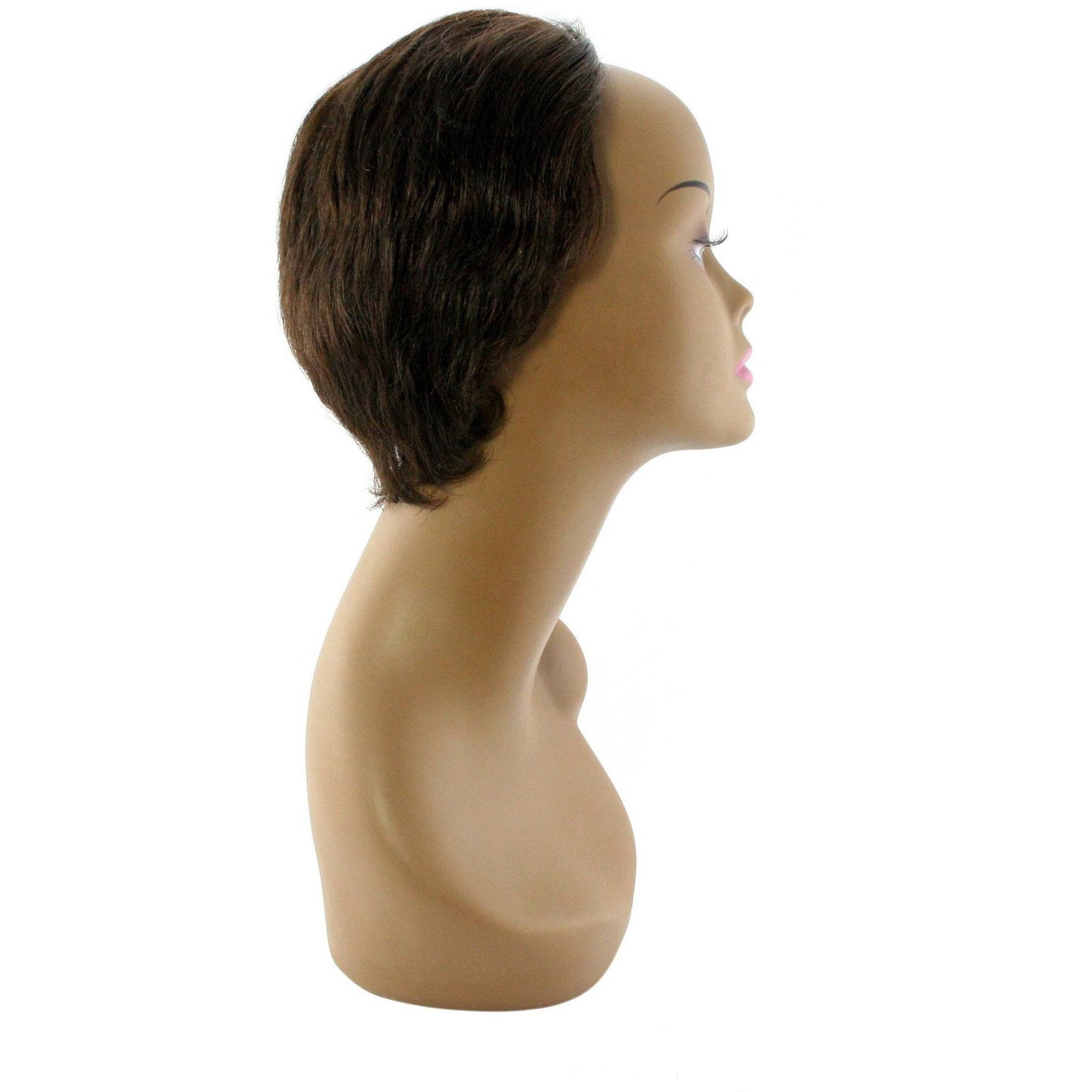 Unique 100% Human Hair Half Wig Mrs. Canada Style Hairpiece - Choose Color