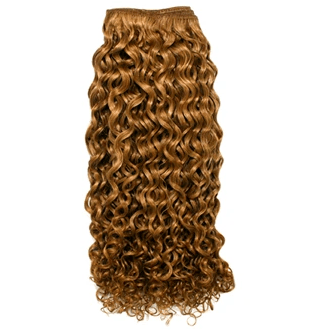Unique's Human Hair Jerri Curl 10 Inch Hairpiece - Choose Color