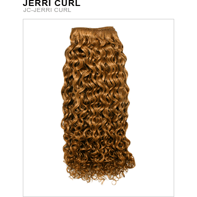 Unique's Human Hair Jerri Curl 12 Inch Hairpiece - Choose Color