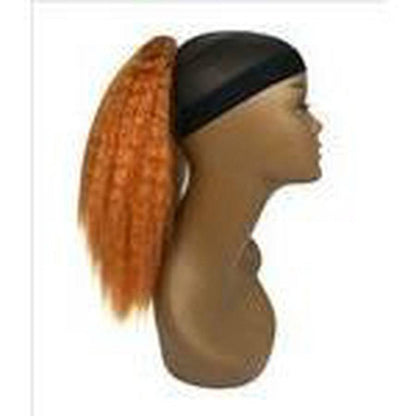 Unique's Human Hair Kinky String Hairpiece - Choose Color