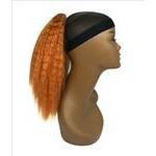Unique's Human Hair Kinky String Hairpiece - Choose Color