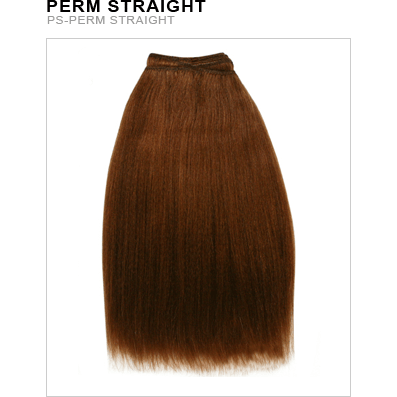 Unique Human Hair Perm Straight 8 Inch Hairpiece - Choose Color