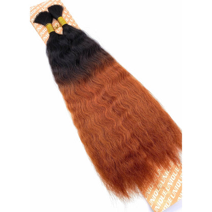 VIP Extensions Unique's Super Bulk 100% Human Hair 18" - Choose Color