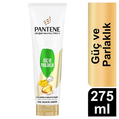 Pantene Doğal Sentez Hair Care Cream for Weak & Lifeless Hair - Nourishing, Strengthening & Shine - 9.30 fl oz