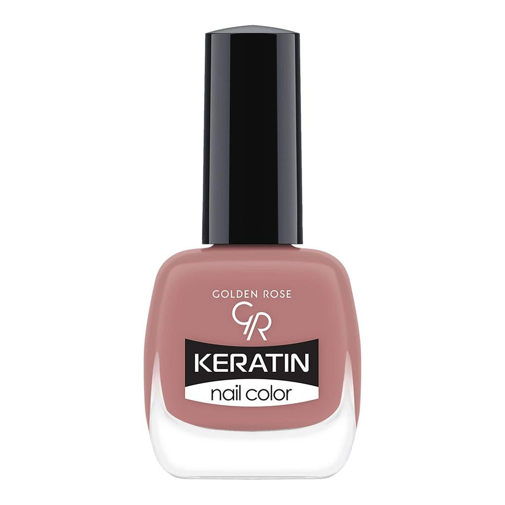 Golden Rose Keratin Nail Color Polish in Shade 147, Shiny Finish